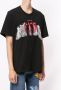 Doublet T-shirt met borduurwerk Zwart - Thumbnail 3