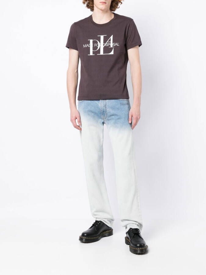 Doublet T-shirt met grafische print Grijs