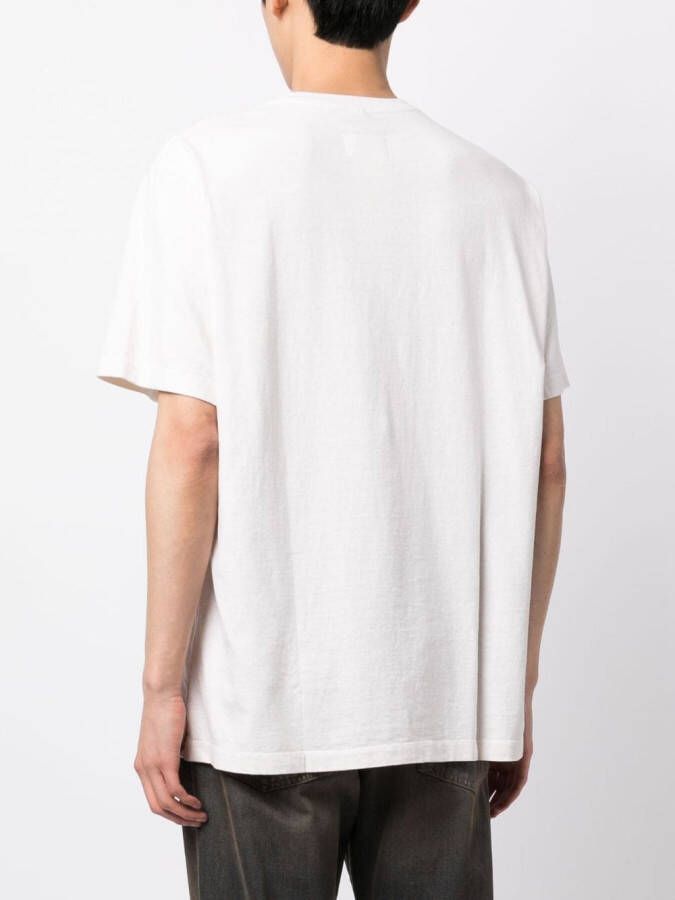 Doublet T-shirt met logopatch Beige