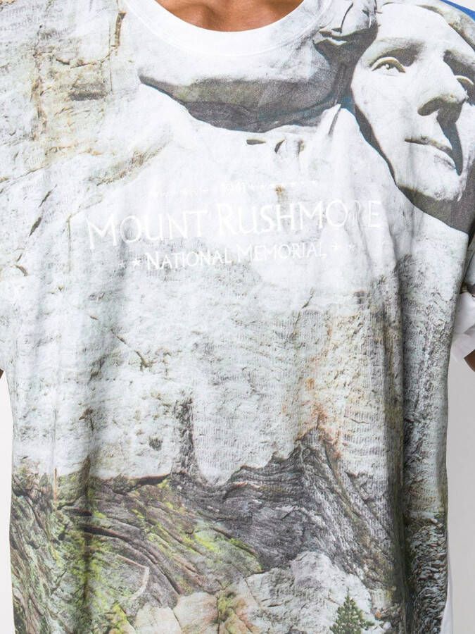 Doublet T-shirt met print Grijs