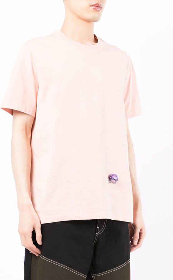Doublet T-shirt met print Roze