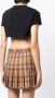 Doublet T-shirt met tekst Zwart - Thumbnail 4