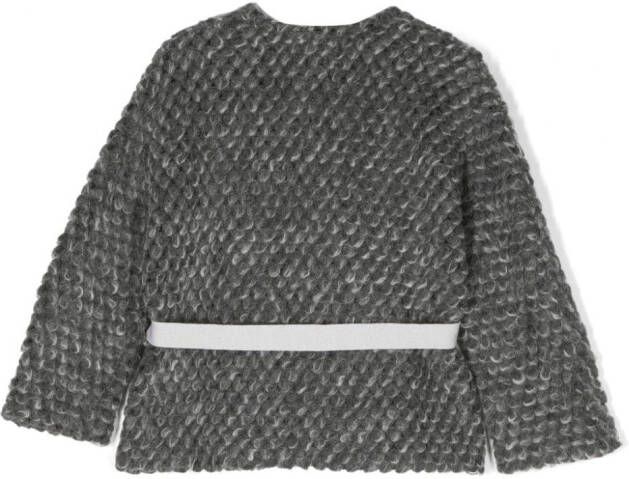 Douuod Kids Vest met ceintuur Grijs