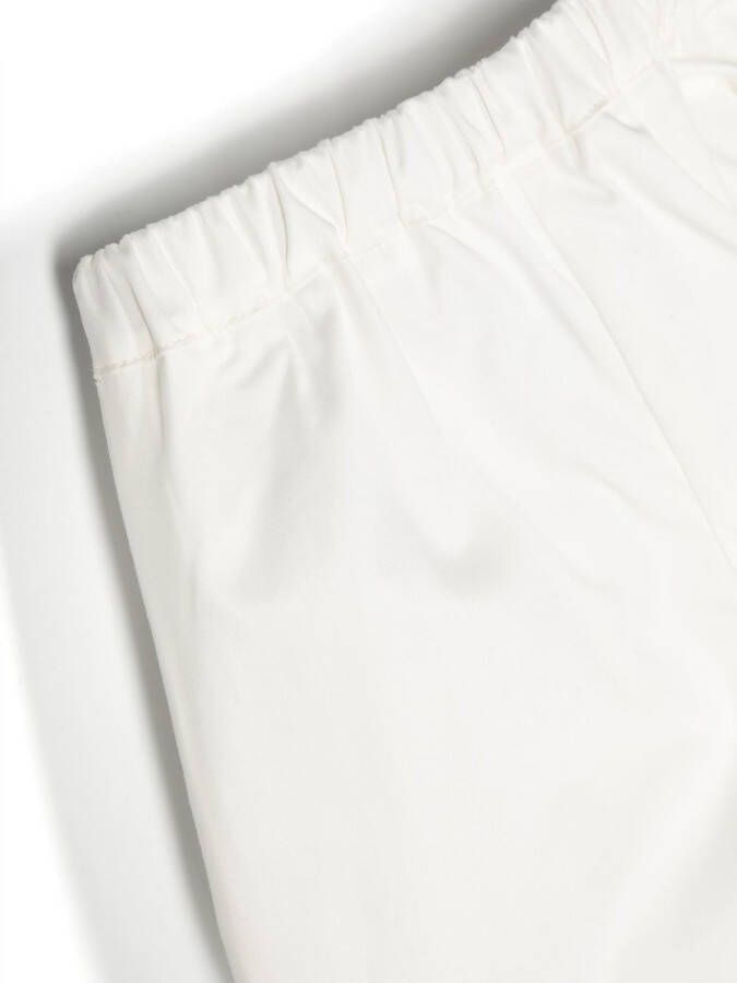 Douuod Kids Straight broek Wit