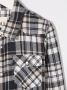 Douuod Kids Geruit shirt Beige - Thumbnail 3