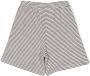 Douuod Kids Gestreepte shorts Beige - Thumbnail 2