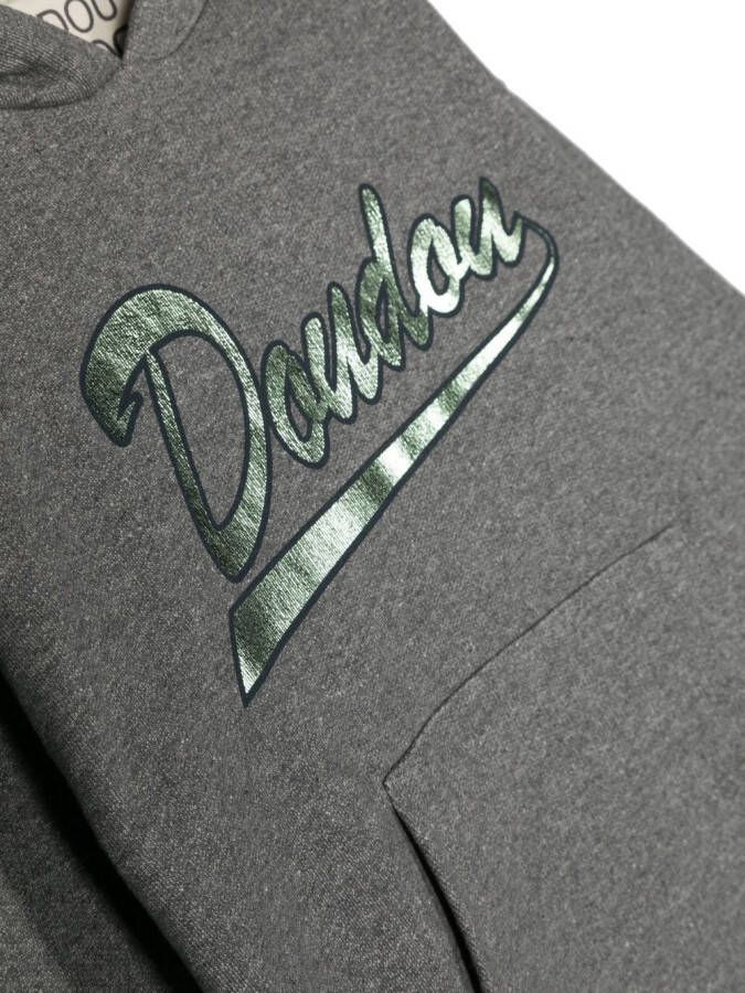 Douuod Kids Hoodie met logo Grijs