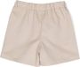 Douuod Kids Shorts met logoprint Beige - Thumbnail 2