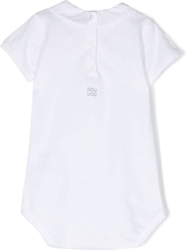 Douuod Kids Romper met korte mouwen Wit
