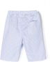 Douuod Kids Shorts met krijtstreep Wit - Thumbnail 2