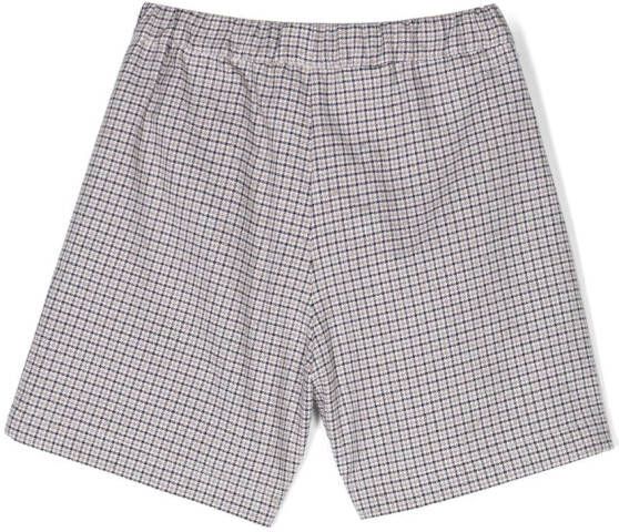 Douuod Kids Shorts met logoprint Wit