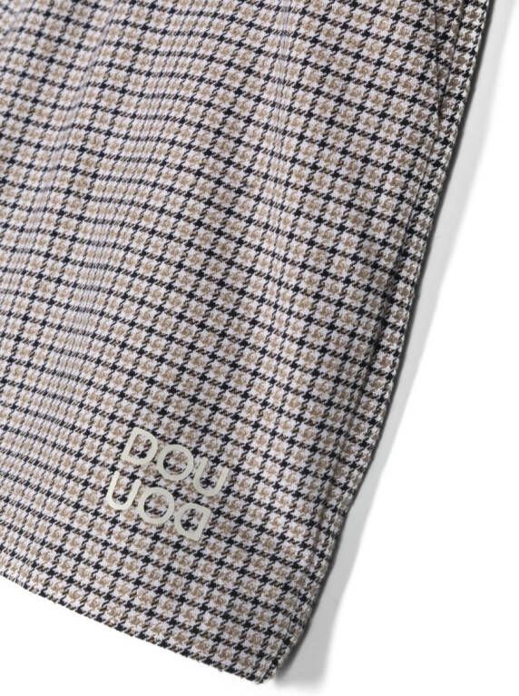 Douuod Kids Shorts met logoprint Wit