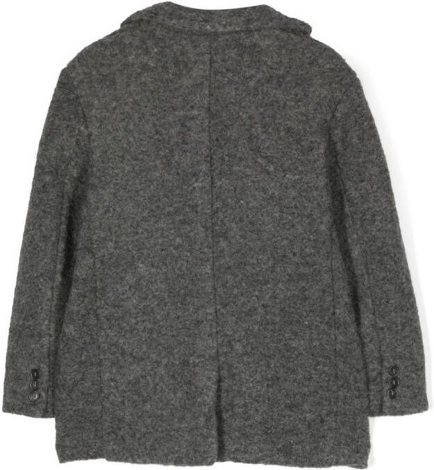 Douuod Kids Blazer met enkele rij knopen Grijs
