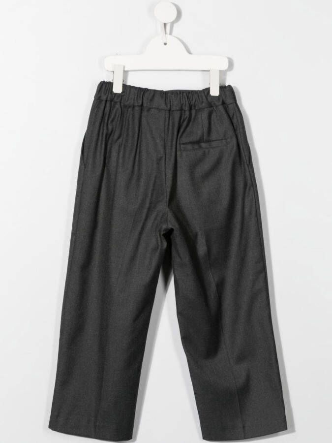 Douuod Kids Straight broek Grijs