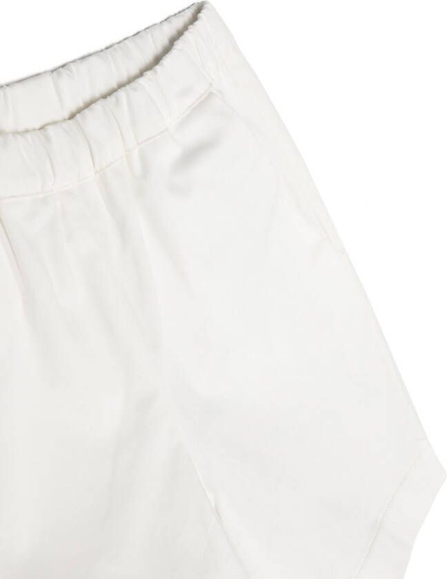 Douuod Kids Elastische shorts Wit