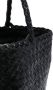 DRAGON DIFFUSION Jacky geweven shopper Zwart - Thumbnail 4