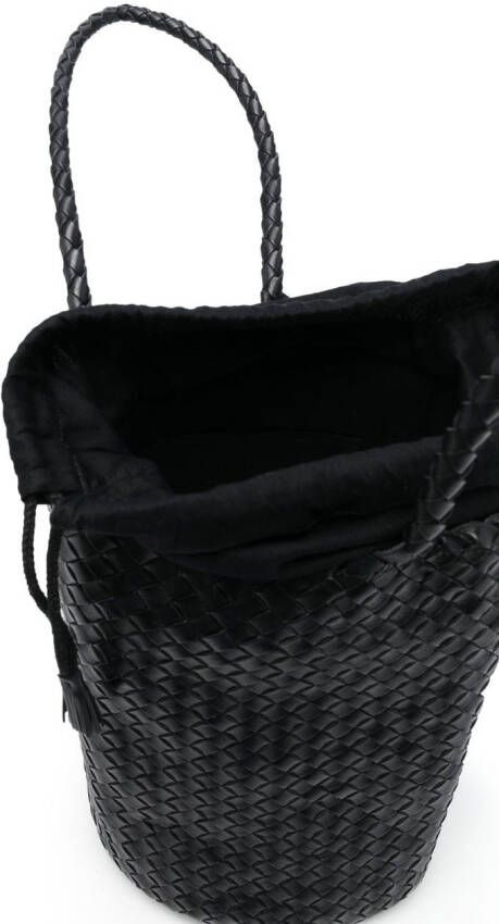DRAGON DIFFUSION Jacky geweven shopper Zwart