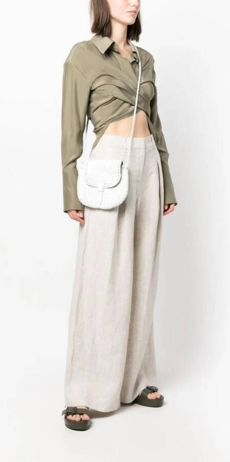 DRAGON DIFFUSION City kleine crossbodytas Wit