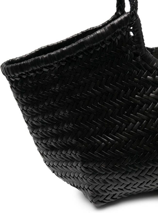 DRAGON DIFFUSION Nantucket leren shopper Zwart