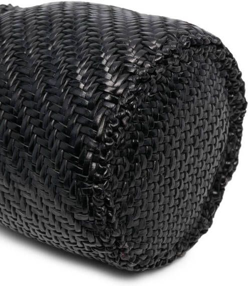 DRAGON DIFFUSION Pompom bucket-tas Zwart