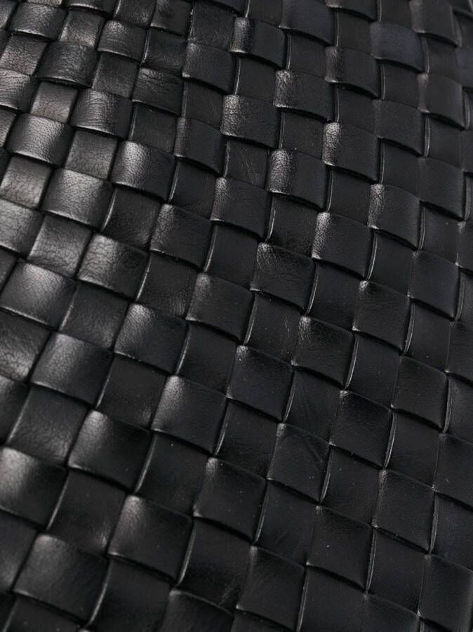 DRAGON DIFFUSION Santa Croce leren shopper Zwart