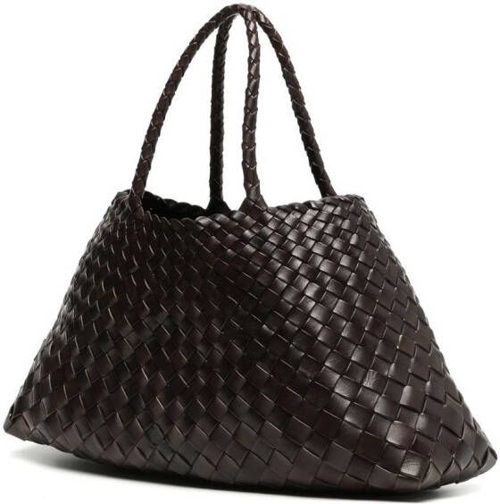 DRAGON DIFFUSION Geweven shopper Bruin