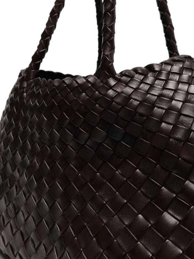 DRAGON DIFFUSION Geweven shopper Bruin