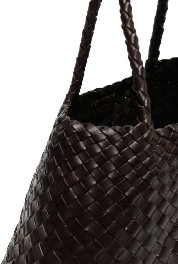DRAGON DIFFUSION Geweven shopper Bruin