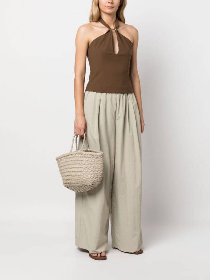 DRAGON DIFFUSION Triple Jump geweven shopper Beige