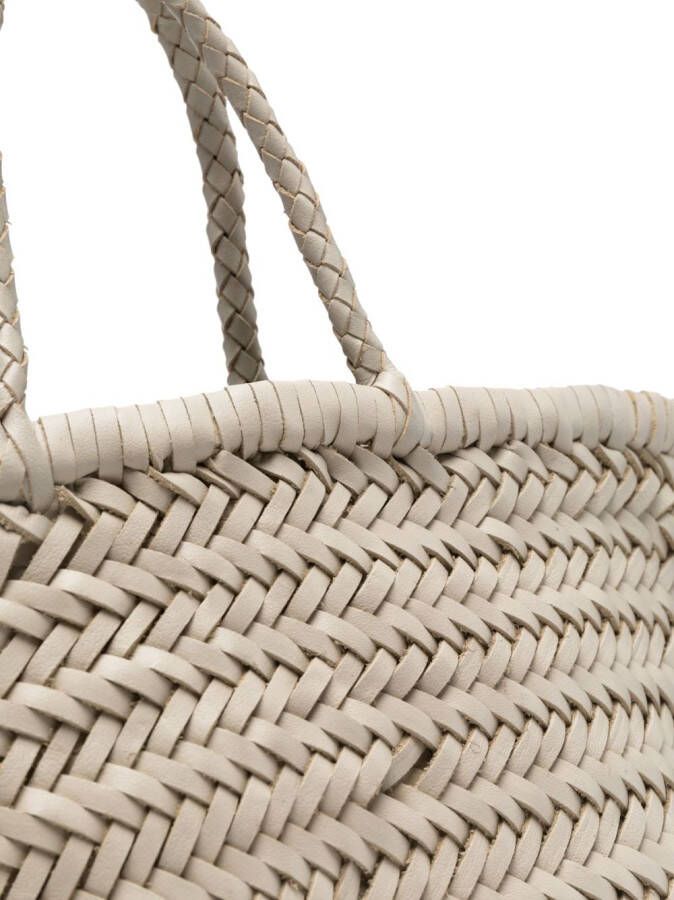 DRAGON DIFFUSION Triple Jump geweven shopper Beige
