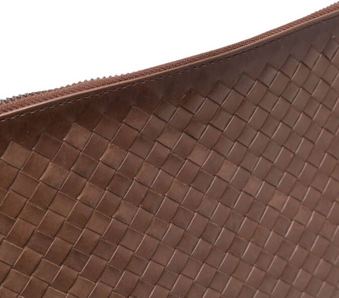 DRAGON DIFFUSION Leren clutch Bruin