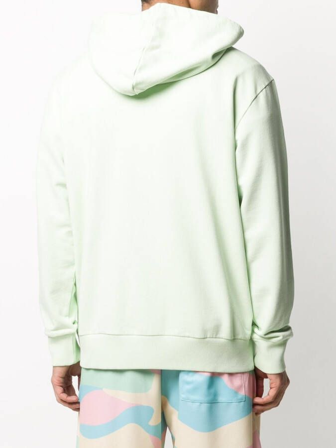 Drôle De Monsieur Klassieke hoodie Groen