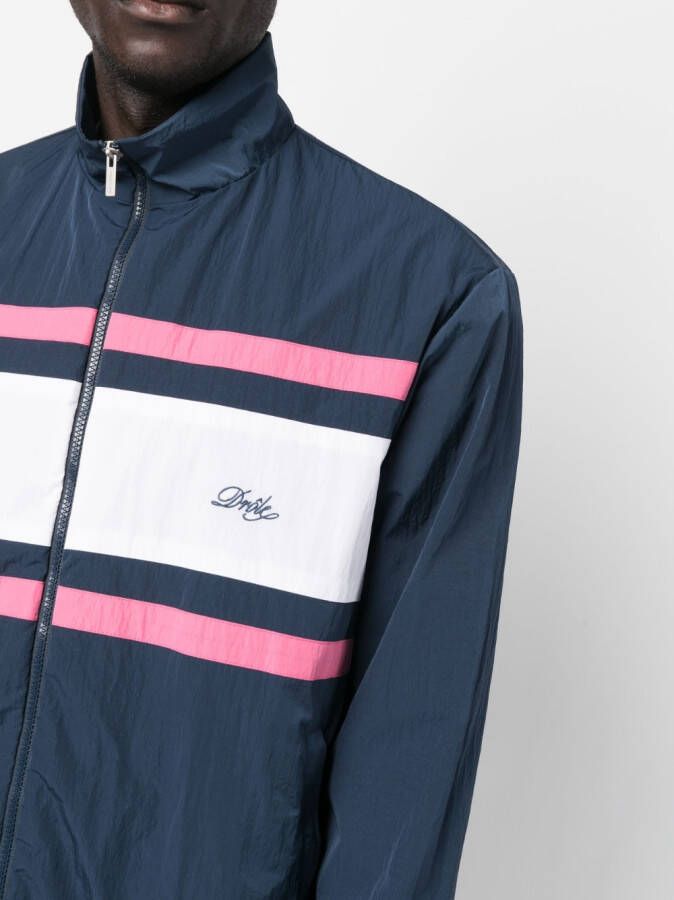 Drôle De Monsieur Jack met rits Blauw