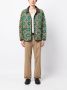 Drôle De Monsieur Shirtjack met geometrische print Groen - Thumbnail 2