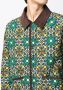 Drôle De Monsieur Shirtjack met geometrische print Groen - Thumbnail 5