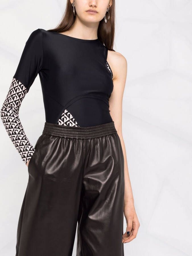 Drome Flared broek Zwart