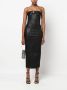 Drome Strapless jurk Zwart - Thumbnail 2