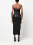 Drome Strapless jurk Zwart - Thumbnail 4