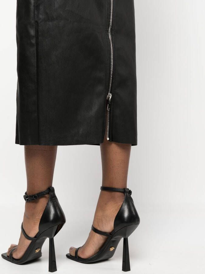 Drome Strapless jurk Zwart