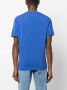 Drumohr T-shirt met ronde hals Blauw - Thumbnail 4