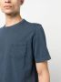 Drumohr Katoenen T-shirt Blauw - Thumbnail 5