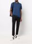 Drumohr Poloshirt met V-hals Blauw - Thumbnail 2