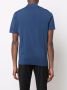 Drumohr Poloshirt met V-hals Blauw - Thumbnail 4