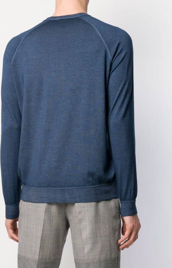 Drumohr Raglan trui Blauw