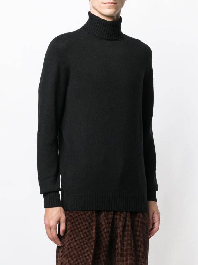 Drumohr rollneck jumper Zwart