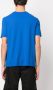 Drumohr T-shirt met ronde hals Blauw - Thumbnail 4