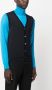 Drumohr Mouwloos vest Blauw - Thumbnail 3