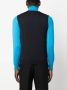 Drumohr Mouwloos vest Blauw - Thumbnail 4