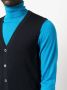 Drumohr Mouwloos vest Blauw - Thumbnail 5