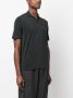 Drumohr Poloshirt met V-hals Zwart - Thumbnail 3